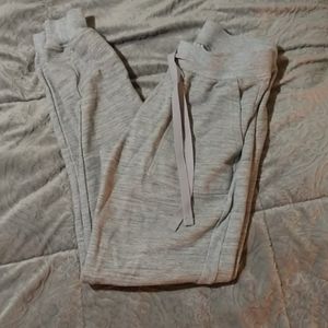 Gray sweatpants